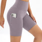 Everyday Seamless High-Waist Shorts With Pockets